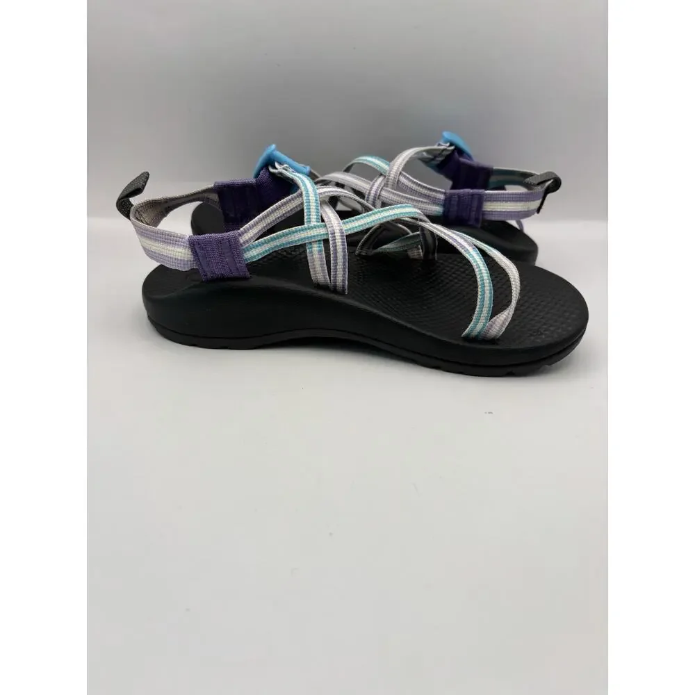 Chacos ZX/1 Ecotread Blue And Purple Sandals Kids Size 5